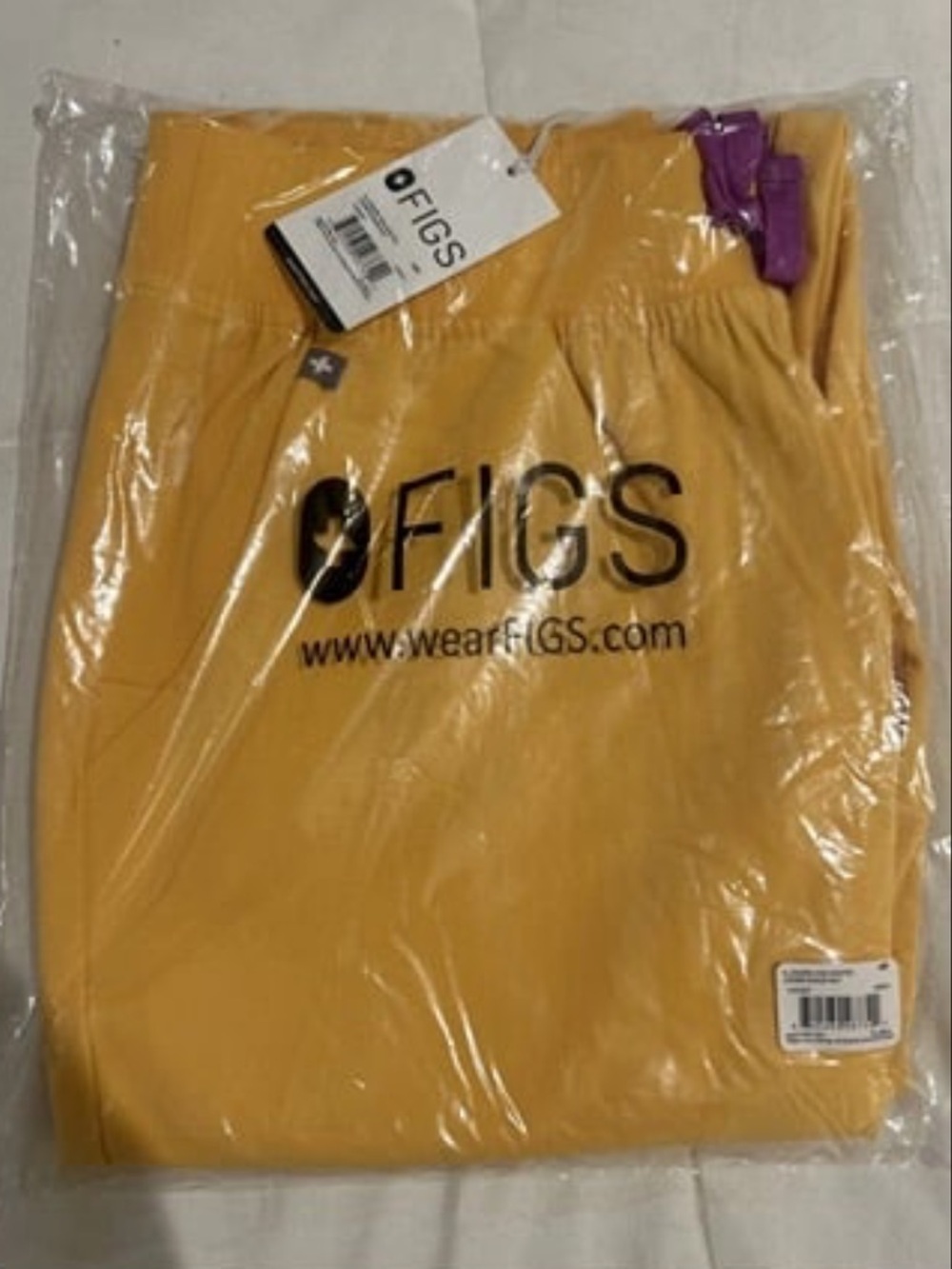 Figs Scrub Pants, Dandelion, HW M/Regular